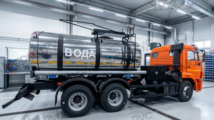 Автоцистерна АЦПТ-10 на шасси Камаз 65115