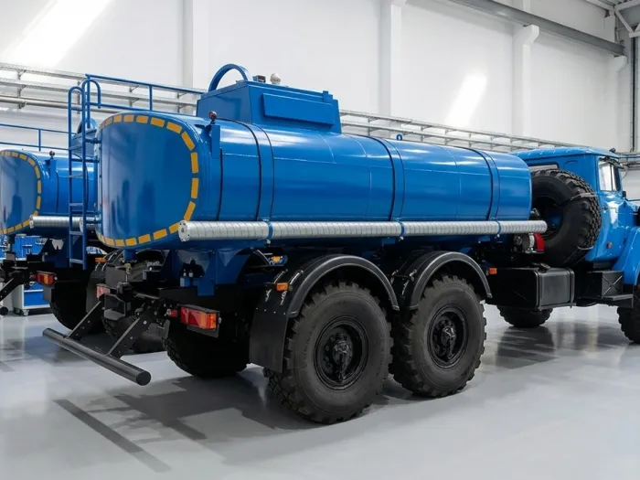 Автоцистерна для технической воды АЦВ-10 на шасси Урал 4320-61Е5